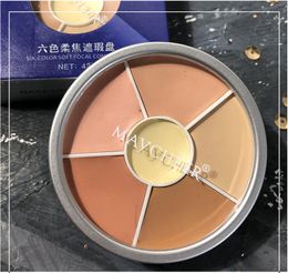 Maycheer PROFESSIONAL MAKEUP 6 Colour Correcting Concealer Palette, Facestudio Master Camo Colour Correcting Kit