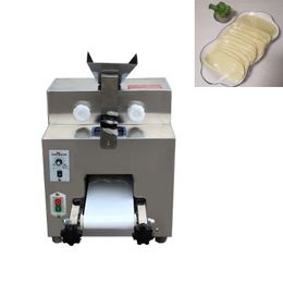 Wonton Skin Slicer Commercial Electric Dumpling Wrapper Machine Pastas Processor Maker 60 Tablets Per Minute Adjustable Speed