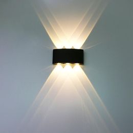 Wall Lamp 6W LED Lamps Waterproof Outdoor Lights Up Down Indoor Sconce For Living Room Bedside Corridor Stairs Lighting
