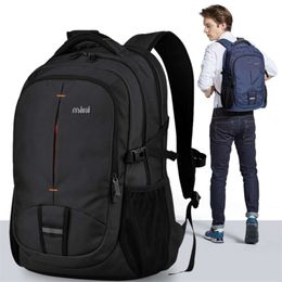 Mixi Men Backpack College Student Laptop Bag Female Travel Boys Work Waterproof Fashion School University Rucksack M5029 210929