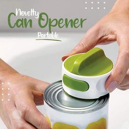 Mini Portable Manual Can Opener Beer Opener Kitchen Tool Universal The Easiest Bottle Side Cut Manual Gadgets Accessoreis