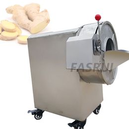 Automatic Fruit Cutting Machine Commercial Electric Ginger Slicer Potato Carrot Shred Maker Vegetable Cutter 220V