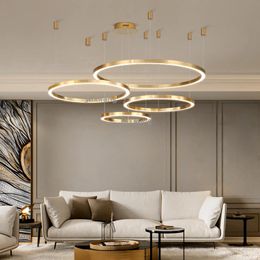 Postmodern Luxury Led Pendant Lamp Lights Hanging Hanglamp Light Fixture Modern Ceiling Lamps Chandelier Lighting
