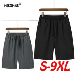 Men Casual Sports Shorts Summer Solid Colour Running Training Fitness 's Loose Bermuda Pants Oversized Size 210714