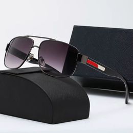 new Luxury Top Quality Classic Pilot Sunglasses Designer Brand fashion Mens Womens Sun Glasses Eyewear Metal Glass Lenses with box