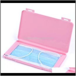 Bags 1Pc Portable Moistureproof Face Masks Container Disposable Mask Case Storage Plastic Box Organiser Oq4Ur 0Ywh5