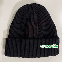 Wholesale Fashion Designers Beanie Hat Beanies Classic Caps Hats Mens Winter Warm Cap Men Hats Crocodile Embroidery Women Casquette 2201112D