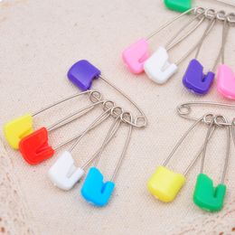 Baby Diaper Pins Colorful ABS Safety Head DH8955