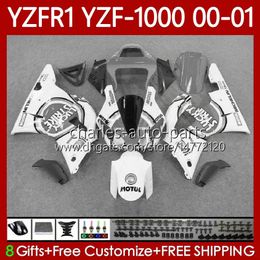Bodywork Kit For YAMAHA YZF-1000 YZF-R1 YZF1000 YZFR1 00 01 02 03 Body 83No.174 YZF R1 1000CC 2000-2003 Lucky Grey YZF 1000 CC R 1 2000 2001 2002 2003 Motorcycle Fairing