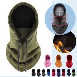 Winter cold and windproof hat face mask ski outdoor sports thickened bib headgear plush riding cap warm hat Y21111