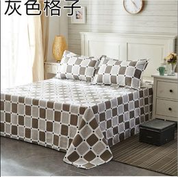 Fashion Design Household Sheets Textile Bedding Bed Sheet Bedspread Mattress Thin Section Dust Cover With Pillowcase F0217 210420