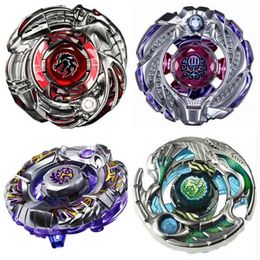 Bayblade 4pcs/lot New Arrival Spinning Top Metal Alloy Spinning Top ZERO-G BBG16 Dark Knight Dragooon+LAUNCHER X0528