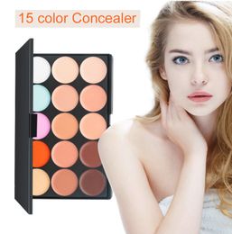 Professional Cream Foundation and Camouflage Concealer 15 Colors Ultra Contour Kit-Face Contouring Highlighter Palette free ship