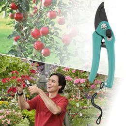 Garden Pruner Scissors Powerful Cutting Tools Gardening Pruning Shear Snip Tool Scissor Branch Cutter Lock Spring RH2413