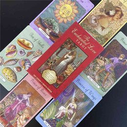 New The Enchanted Love Tarot Cards Fortune Guidance Telling Divination Deck Board Game With PDF Guidebook