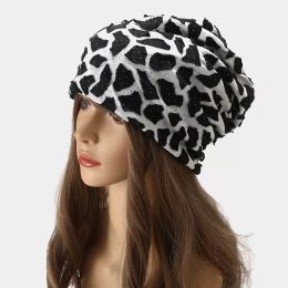 Hats For Women Skullcap Girls Female Cotton Beanie Hat Warm Ladies Autumn Winter Cap Outdoor Fashion Hip-hop Beanies Skullies