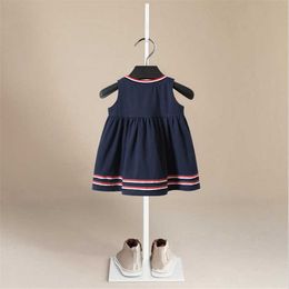 Baby Dress Summer New Girls Fashion Infantile Dresses Cotton Children's Clothes Flower Style Kids Clothing Princess Dress Q0716