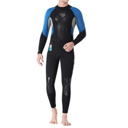 Swim Wear 3mm Diving Wetsuit One-Piece Suit Jumpsuit Rash Guard For Men Free Dive Swimming Snorking