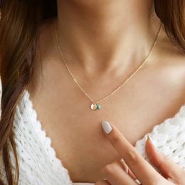 925 Sterling Silver Coins Necklace Handmade Letters Choker Gold Pendant Vintage Charm Collier Femme Kolye Collares Women Jewelry