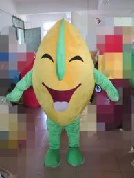 High quality Green Mascot Costumes Halloween Fancy Party Dress Cartoon Character Carnival Xmas Easter Advertising Birthday Party Costume Outfit