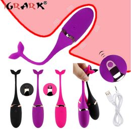 Vibrating Love Egg Vaginal Kegel Ball Exercise Remote Control Vibrators G Spot Massager Sex Toys for Women Female Masturbation P0818