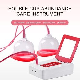 Portable Vacuum Pump Breast Enlargement Dredge Chest Ducts Cupping Therapy