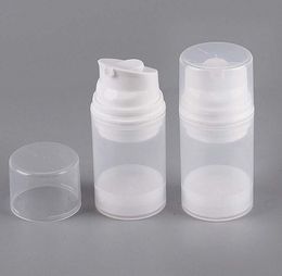 30ml-150ml Empty Plastic Cosmetic Bottle Travel Liquid Bottles Transparent Airless Pump Vacuum Toiletries Containe