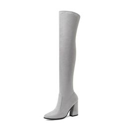 Botas De Pierna Alta Para Las Mujeres Oferta Online | DHgate.com