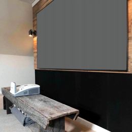 Ambient Light Rejecting Projection Screen 120'' 16:9 HDTV Format 120inch PET Crystal ALR Ultra Short Throw Projector Screens H10HUSTA 8K 4K 3D