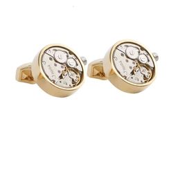 Watch Movement Cufflinks Can Rotate, Special Adhesive Can't Fall Off, Brand-new Mechanical Modelling Famous A11166