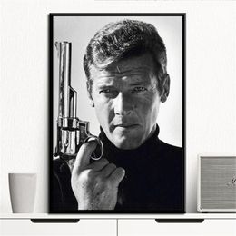 Bond James 007 Canvas Painting Posters And Prints Wall Art Picture Decoration Home Decor Cuadros