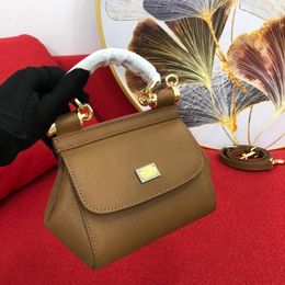 high quality designer luxury handbags purses Mini hand bag white Leather Handbag Satchel Ladies fashion dinner bags DOL Shoulder Bag size22233