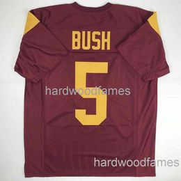 CUSTOM REGGIE BUSH USC Red College Stitched Football Jersey ADD ANY NAME NUMBER
