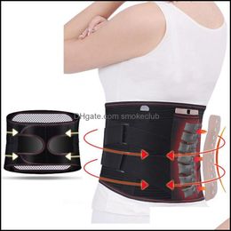 Safety Athletic Outdoor As Sports & Outdoors Waist Support Orthopedic Tourmaline Self-Heating Magnetic Steel Plates Belt Men Women Lumbar Ba