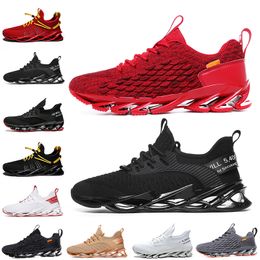 Hotsale Non-Brand men women running shoes Blade slip on triple black white all red Grey orange Terracotta Warriors mens trainers outdoor sports sneakers