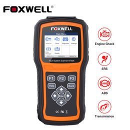 foxwell diagnostic tools Canada - Code Readers & Scan Tools FOXWELL NT604 OBD2 Scanner Reader Engine Check Transmission ABS SRS Auto 4 System OBDII Car Diagnostic Tool Free U