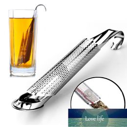 Portable Home Tea Accessories Tea Strainer Stainless Steel Infuser Pipe Design Touch Feel Holder Tool Tea Spoon Infuser Philtre Factory price expert design Quality