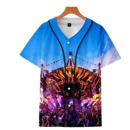 Man Summer Cheap Tshirt Baseball Jersey Anime 3D Printed Breathable T-shirt Hip Hop Clothing Wholesale 036