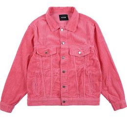 Korea fashion brand we11done corduroy jacket 20ss autumn and winter new men's and women's fashion casual jacket