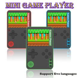 Handheld Retro Game Console Built-In 500 Classic 8 Games 2.4 Inch Bit Screen Easy To Carry For Gift Child Portable Players