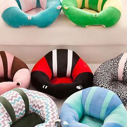 Baby sofa seat plush support toy chair learning travel car comfortable sitting on pure cotton nursing pad 0-2 year old baby Gif a56