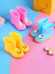 Sandals Classic Children's Shoes PVC Rubber Kids Baby Cartoon Water Waterproof Rain Boots Toddler Girl Rainboots