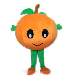 Halloween Cute Orange Mascot Costume High Quality Customise Cartoon Fruit Anime theme character Adult Size Christmas Birthday Party Fancy Outfit