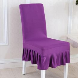Chair Covers Arrival Fashionable All Season High Elastic Table Cover Pleated Hem Design Household