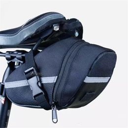 PU waterproof Bicycle Saddle Rear Seat Storage Bag Ultralight Bicycle Tail Saddle Bag MTB Road Bicycle Repair Tools Saddlebag 394 Z2