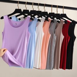 Tank Tops Women 2020 New Summer Modal Cotton Tees Shirt SleevelVest Fashion Clothes Plus Size Female Camis M L XL 2XL X0507