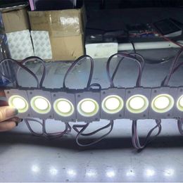 Modules 20Pcs/Lot IP65 Waterproof Round Chip 2.5W DC 24V COB LED Module Injection Moulding Cold Warm White For Truck