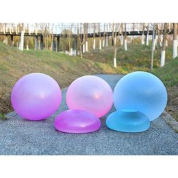 -Decoração de festa -vendendo a sopro de bola inflável de balão criativo infantil criativo infantil injeção de água na boca brinquedo transparente tpr