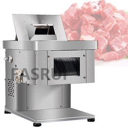 Automatic Electric Meat Slicer 1500W High-Power flesh Cutting Machine Pork Beef Mutton Slicing Shredding Maker