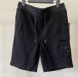 Men Summer Cotton Shorts Multi Pockets Cargo CP Knee Length Pants